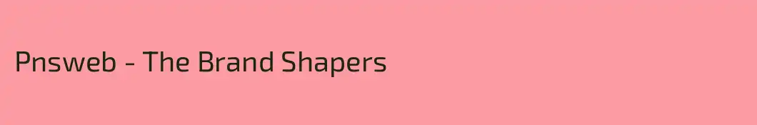 Pnsweb - The Brand Shapers